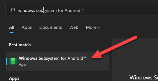 Windows Subsystem for Android