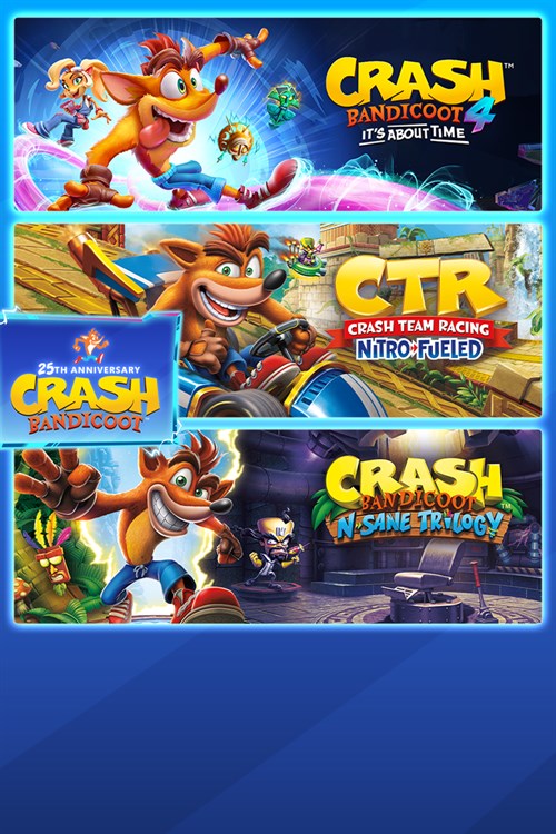 خرید بازی ایکس باکس Crash Bandicoot- Crashiversary Bundle