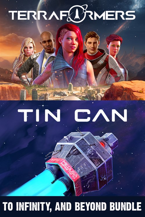 خرید بازی Terraformers + Tin Can - To infinity, and beyond bundle برای ایکس باکس