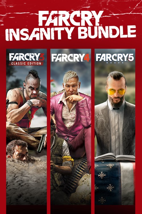 خرید کد اورجینال بازی Far Cry Insanity Bundle برای ایکس باکس